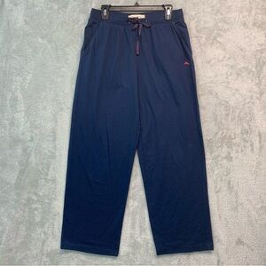 Tommy Bahama Lounge Pants Men's size M Blue Sweatpants Drawstring pockets